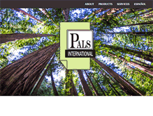 Tablet Screenshot of palsinternational.net